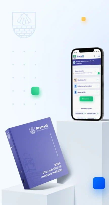 Brilo – Digitální proměna webu městské části Praha 13 - Náhled reference